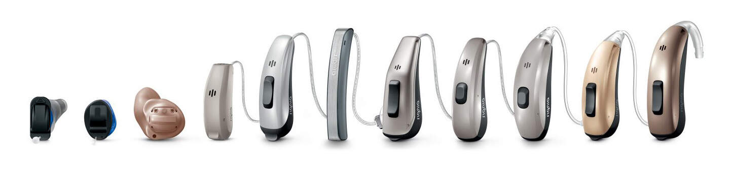 Signia Hearing Aids Line Up